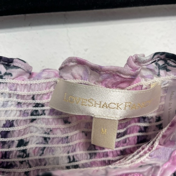 LoveShackFancy Russell Top in Sandy Pink Shores Medium P459 - Picture 9 of 10